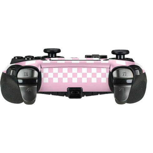 Pink Checkerboard PlayStation Scuf Vantage 2 Controller Skin
