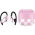 Pink Checkerboard PowerBeats Pro Skin