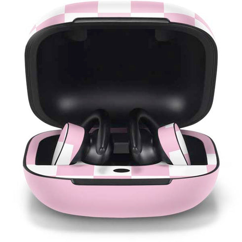 Pink Checkerboard PowerBeats Pro Skin