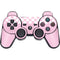 Pink Checkerboard PS3 Dual Shock wireless controller Skin