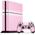 Pink Checkerboard PS4 Console and Controller Bundle Skin