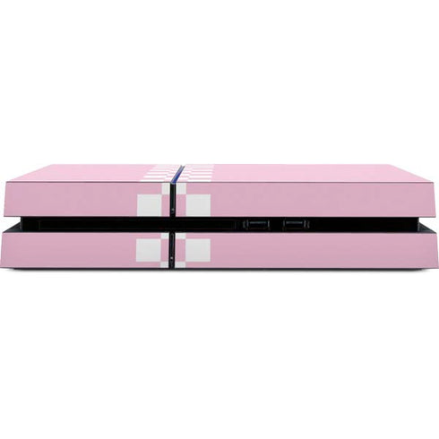 Pink Checkerboard PS4 Console Skin