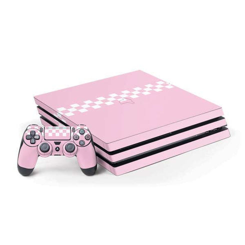Pink Checkerboard PS4 Pro Bundle Skin