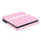 Pink Checkerboard PS4 Slim Skin