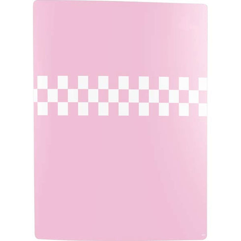 Pink Checkerboard PS5 Digital Edition Bundle Skin