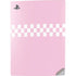 Pink Checkerboard PS5 Digital Edition Console Skin