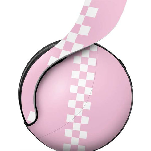Pink Checkerboard PULSE 3D Wireless Headset for PS5 Skin