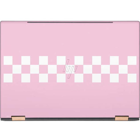 Pink Checkerboard HP Spectre Skin