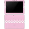 Pink Checkerboard Surface Go Skin