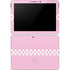 Pink Checkerboard Surface Go Skin