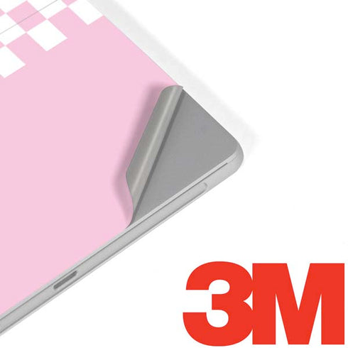 Pink Checkerboard Surface Go Skin