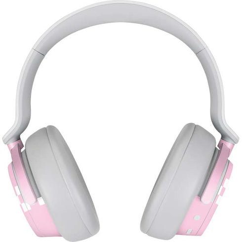 Pink Checkerboard Surface Headphones Skin
