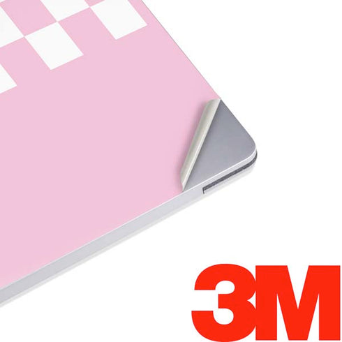 Pink Checkerboard Surface Laptop 2 Skin