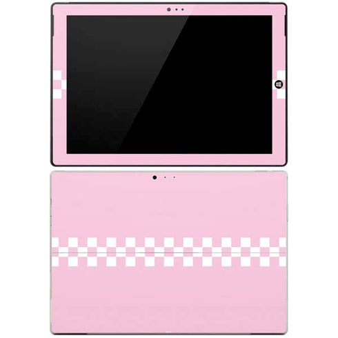 Pink Checkerboard Surface Pro 3 Skin