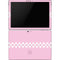 Pink Checkerboard Surface Pro 6 Skin