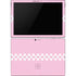 Pink Checkerboard Surface Pro 6 Skin