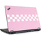 Pink Checkerboard Lenovo ThinkPad Skin