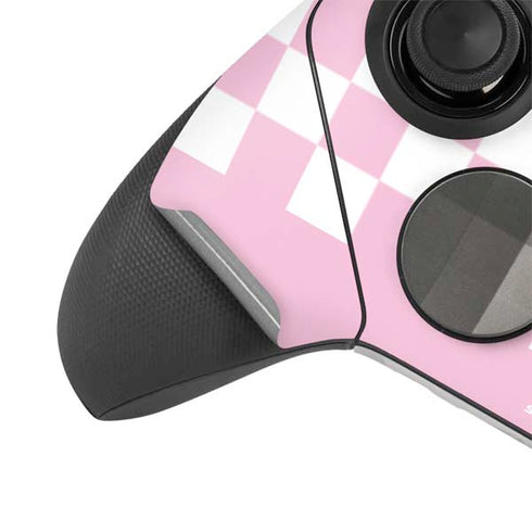 Pink Checkerboard Xbox Elite Wireless Controller Series 2 Skin