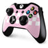 Pink Checkerboard Xbox One Controller Skin