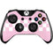 Pink Checkerboard Xbox One Controller Skin