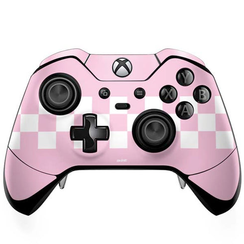 Pink Checkerboard Xbox One Elite Controller Skin