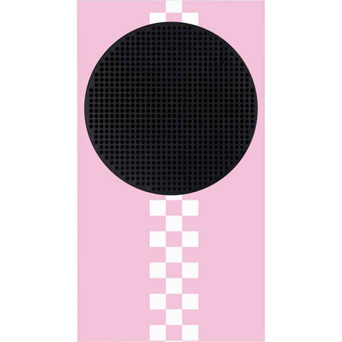 Pink Checkerboard Xbox Series S Bundle Skin