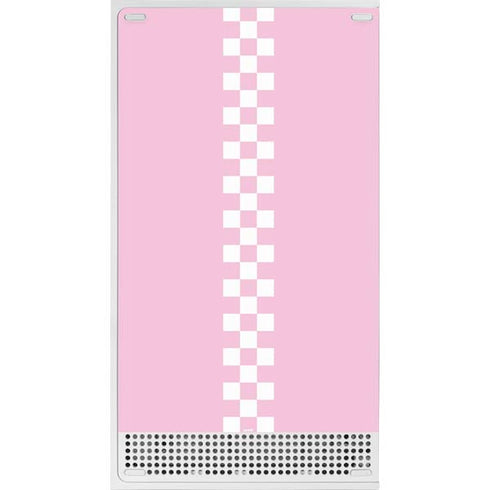 Pink Checkerboard Xbox Series S Skins