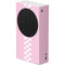 Pink Checkerboard Xbox Series S Console Skin