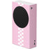 Pink Checkerboard Xbox Series S Console Skin