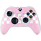 Pink Checkerboard Xbox Series S Controller Skin