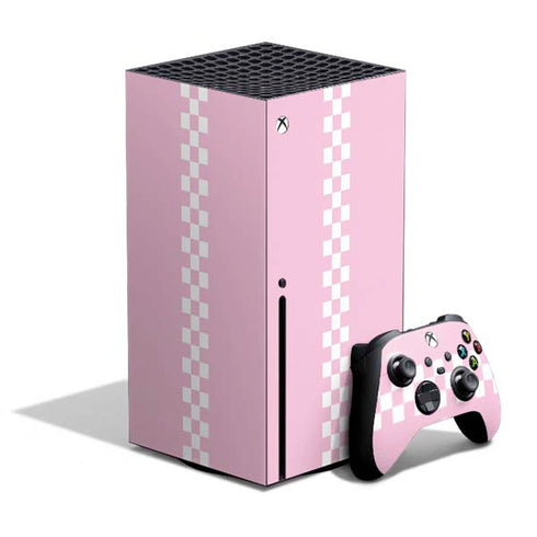 Pink Checkerboard Xbox Series X Bundle Skin