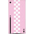 Pink Checkerboard Xbox Series X Console Skin