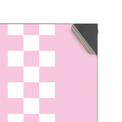 Pink Checkerboard Xbox Series X Console Skin