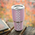 Pink Checkerboard Yeti 30oz Rambler Tumbler Skin