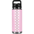 Pink Checkerboard YETI Rambler 26oz Bottle Skin