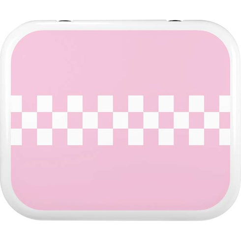 Pink Checkerboard YETI Roadie 24 Hard Cooler Skin