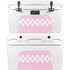 Pink Checkerboard YETI Tundra 45 Hard Cooler Skin