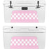 Pink Checkerboard YETI Tundra 65 Hard Cooler Skin