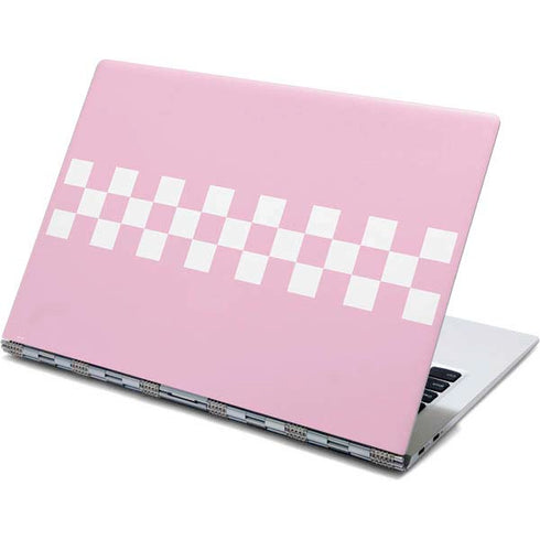 Pink Checkerboard Yoga 910 2-in-1 14in Touch-Screen Skin