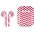 Pink Chevron Apple AirPods 2 Skin