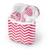 Pink Chevron Apple AirPods 2 Skin