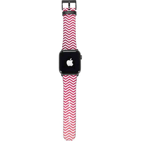 Pink Chevron Apple Watch Band 42-44mm