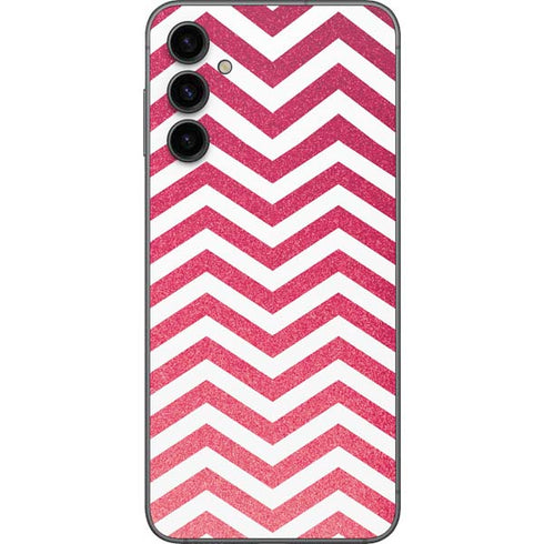 Pink Chevron Galaxy A14 5G Skin