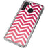 Pink Chevron Galaxy A21 Clear Case