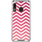 Pink Chevron Galaxy A30 Clear Case