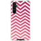 Pink Chevron Galaxy A54 5G Clear Case