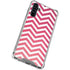Pink Chevron Galaxy A54 5G Clear Case