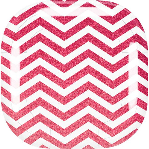 Pink Chevron Galaxy Buds Live Skin