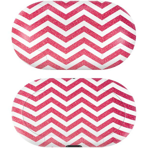 Pink Chevron Galaxy Buds Skin