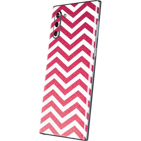 Pink Chevron Galaxy Note 10 Skin